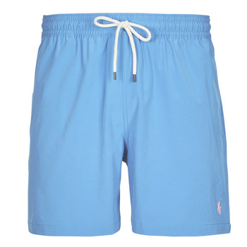 Textiel Heren Zwembroeken/ Zwemshorts Polo Ralph Lauren MAILLOT DE BAIN UNI EN POLYESTER RECYCLE Blauw