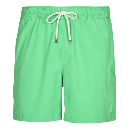 Textiel Heren Zwembroeken/ Zwemshorts Polo Ralph Lauren MAILLOT DE BAIN UNI EN POLYESTER RECYCLE Groen