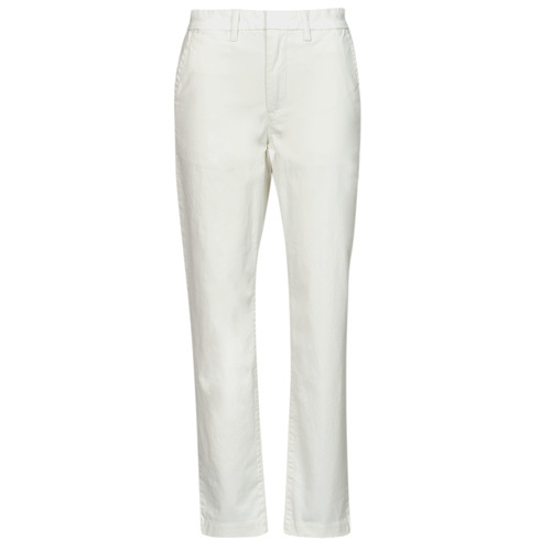 Textiel Dames Chino's Levi's ESSENTIAL CHINO Wit