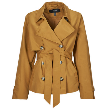 Textiel Dames Trenchcoats Vero Moda VMZOA  Cognac