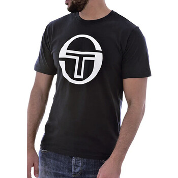 Textiel Heren T-shirts & Polo’s Sergio Tacchini  Zwart