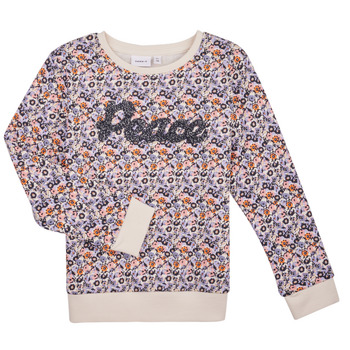 Textiel Meisjes Sweaters / Sweatshirts Name it NKFTINIBA LS SWE BRU PS Multicolour