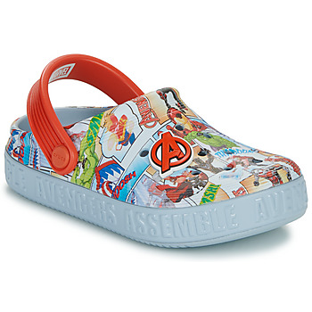 Schoenen Jongens Klompen Crocs Avengers Off Court Clog K Grijs / Multicolour