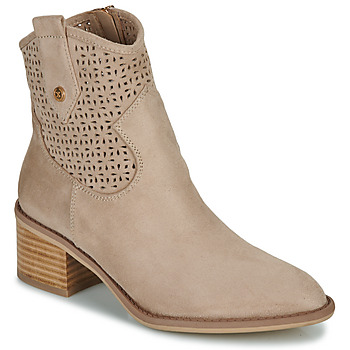 Schoenen Dames Enkellaarzen Xti 142259 Beige