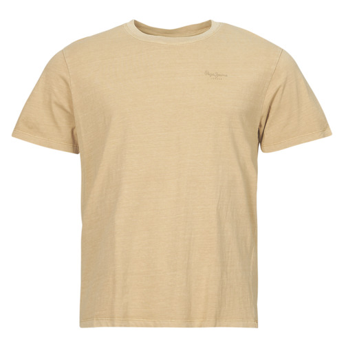 Textiel Heren T-shirts korte mouwen Pepe jeans JACKO Beige