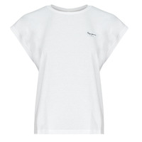 Textiel Dames T-shirts korte mouwen Pepe jeans BLOOM Wit