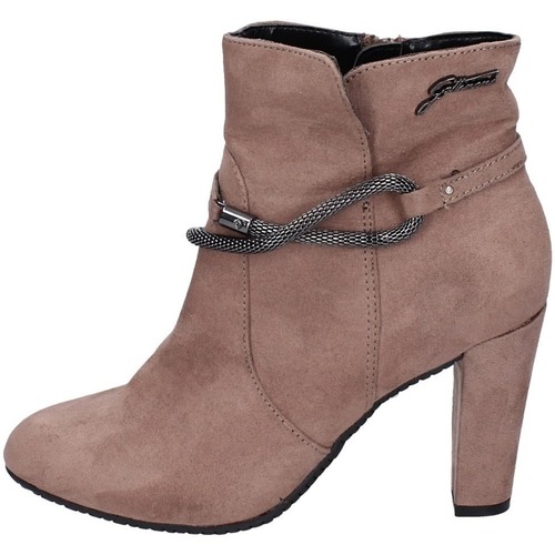 Schoenen Dames Enkellaarzen Gattinoni EY183 Brown