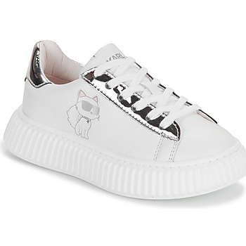 Schoenen Meisjes Lage sneakers Karl Lagerfeld KARL'S VARSITY KLUB Wit