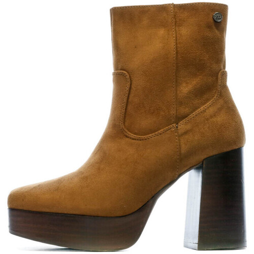 Schoenen Dames Enkellaarzen Xti  Brown