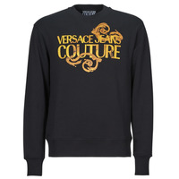 Textiel Heren Sweaters / Sweatshirts Versace Jeans Couture 76GAIG01 Zwart / Goud