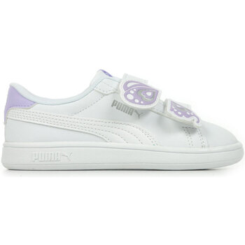 Schoenen Meisjes Sneakers Puma Smash.0 Bfly V Inf Wit