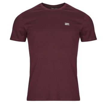 Textiel Heren T-shirts korte mouwen Teddy Smith THE-TEE 1 MC Bordeaux