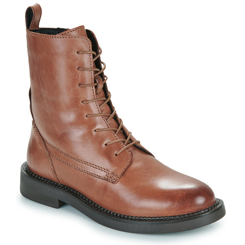 Schoenen Dames Laarzen Geox D SERILDA Brown