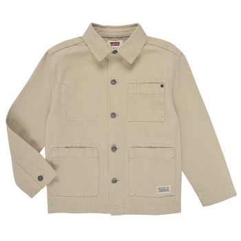 Textiel Jongens Jasjes / Blazers Levi's LVB CHORE JACKET Beige