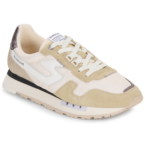 Schoenen Dames Lage sneakers Schmoove ATHENE RUNNER W Beige / Goud