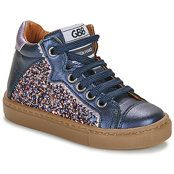 Schoenen Meisjes Hoge sneakers GBB JAYNE Marine