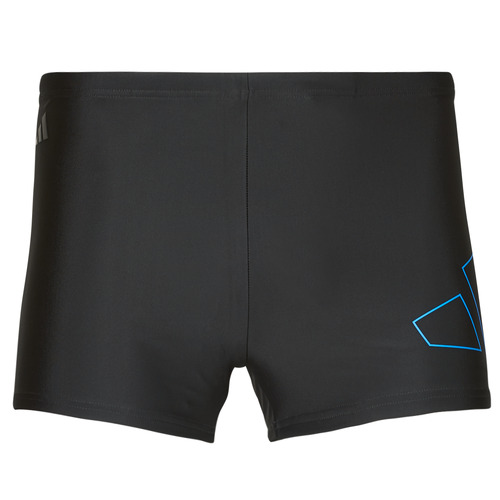 Textiel Heren Zwembroeken/ Zwemshorts adidas Performance Big Bars Swim Boxers Zwart / Blauw