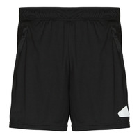 Textiel Heren Korte broeken / Bermuda's adidas Performance Train Essentials Logo Training Shorts Zwart / Wit