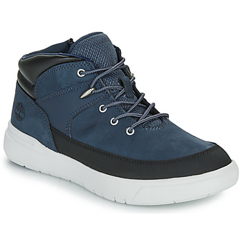 Schoenen Kinderen Hoge sneakers Timberland SENECA BAY MID LACE UP Blauw