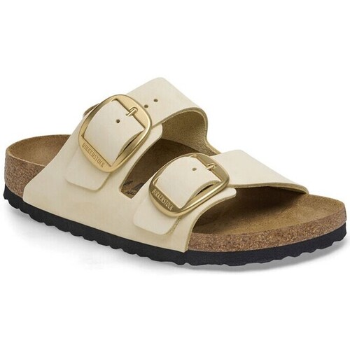 Schoenen Dames Sandalen / Open schoenen Birkenstock SANDALES  ARIZONA BIG BUCKLE Beige