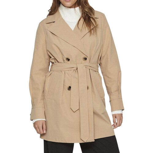 Textiel Dames Trenchcoats Vila  Beige