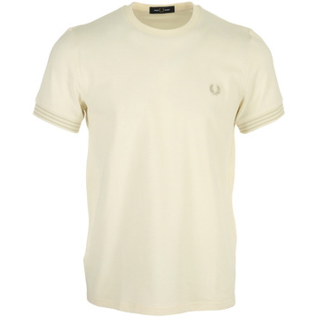 Textiel Heren T-shirts korte mouwen Fred Perry Stripped Cuff Other