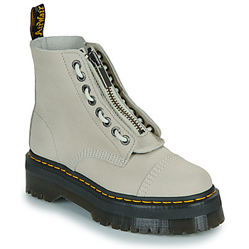 Schoenen Dames Laarzen Dr. Martens Sinclair Smoked Mint Tumbled Nubuck Beige