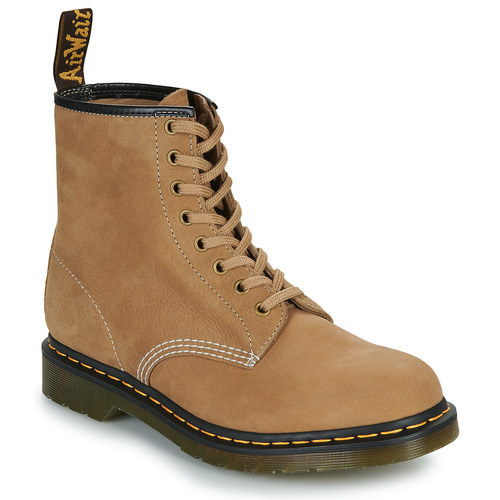 Schoenen Heren Laarzen Dr. Martens 1460 Savannah Tan Tumbled Nubuck+E.H.Suede Beige