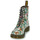 Schoenen Dames Laarzen Dr. Martens 1460 W Multi Floral Garden Print Backhand Wit / Multicolour