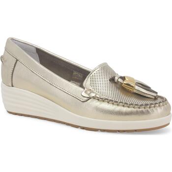 Schoenen Dames Mocassins Melluso 01027W-234534 Goud