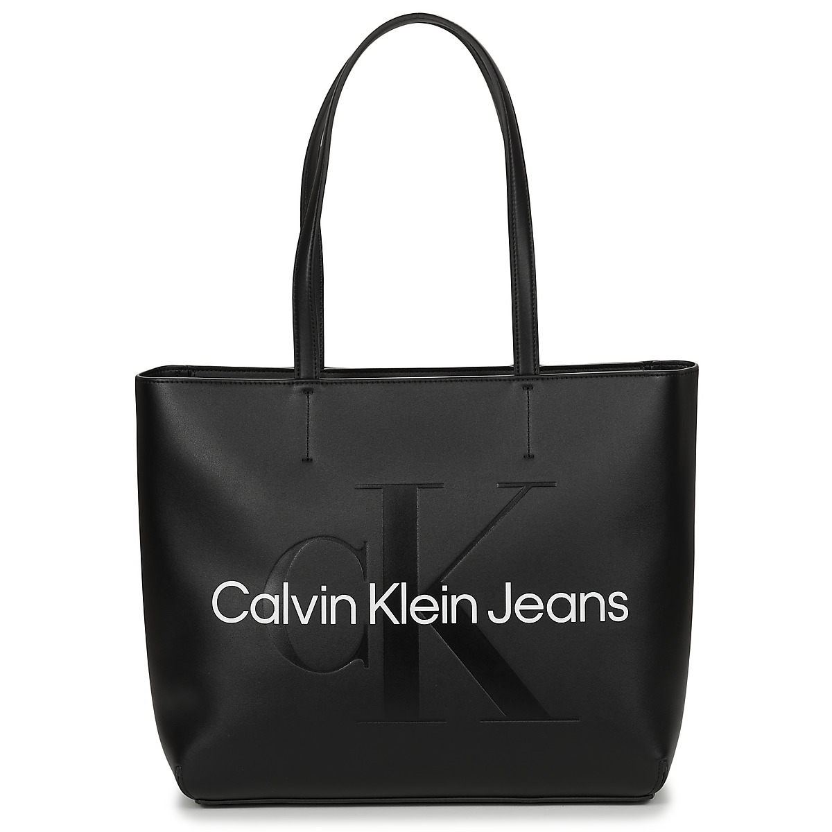 Tassen Dames Tote tassen / Boodschappentassen Calvin Klein Jeans CKJ SCULPTED NEW SHOPPER 29 Zwart