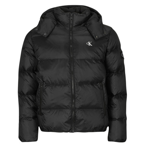 Textiel Heren Dons gevoerde jassen Calvin Klein Jeans ESSENTIALS DOWN JACKET Zwart