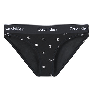 Ondergoed Dames Slips Calvin Klein Jeans BIKINI Zwart