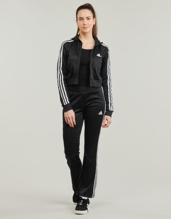 Textiel Dames Trainingspakken Adidas Sportswear Glam Tracksuit Zwart / Wit