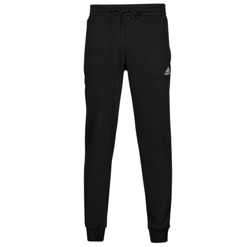 Textiel Heren Trainingsbroeken Adidas Sportswear Essentials Fleece Tapered Cuffed Joggers Zwart