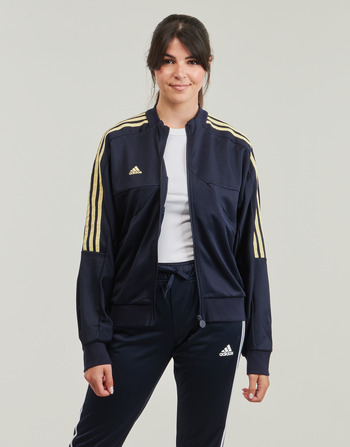 Textiel Dames Trainings jassen Adidas Sportswear Tiro Track Top Marine / Geel