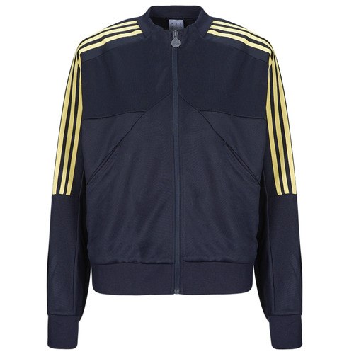 Textiel Dames Trainings jassen Adidas Sportswear Tiro Track Top Marine / Geel