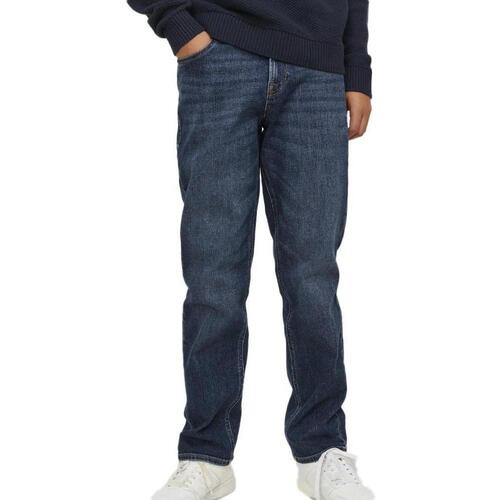 Textiel Jongens Straight jeans Jack & Jones  Blauw