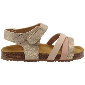 Schoenen Kinderen Sandalen / Open schoenen Plakton Party Sandals - Beige/Salmon/Beige Roze