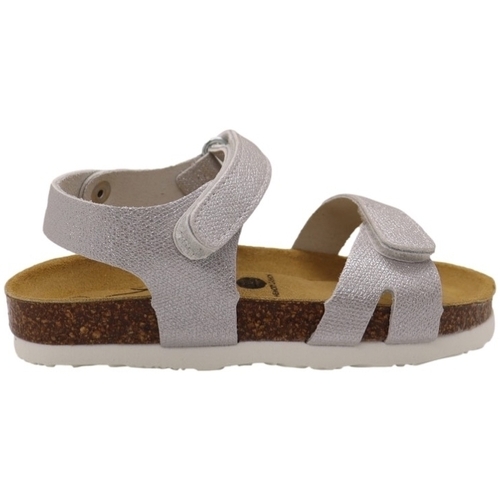 Schoenen Kinderen Sandalen / Open schoenen Plakton Sandra Kids Sandals - Plata Zilver