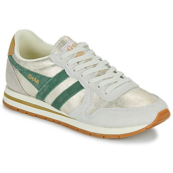 Schoenen Dames Lage sneakers Gola Daytona Blaze Beige / Goud / Groen