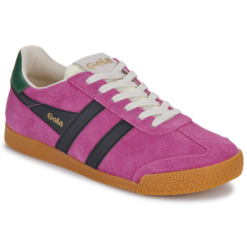 Schoenen Dames Lage sneakers Gola Elan Roze / Zwart / Groen