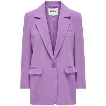 Textiel Dames Jasjes / Blazers Only  Violet