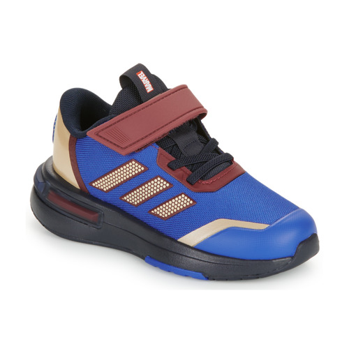 Schoenen Jongens Lage sneakers Adidas Sportswear MARVEL MVL Racer EL K Blauw / Bordeaux