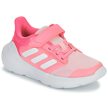 Schoenen Meisjes Running / trail Adidas Sportswear Tensaur Run 3.0 EL C Roze