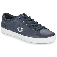 Schoenen Heren Lage sneakers Fred Perry BASELINE LEATHER Marine / Wit