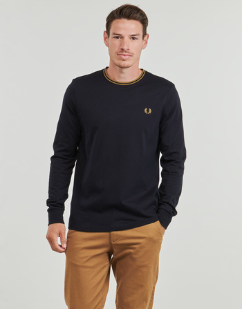 Textiel Heren Sweaters / Sweatshirts Fred Perry TWIN TIPPED Marine