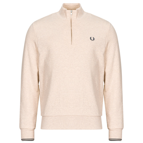 Textiel Heren Sweaters / Sweatshirts Fred Perry HALF ZIP Beige