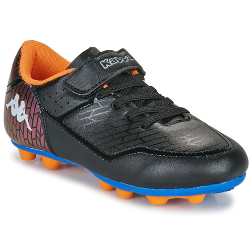 Schoenen Jongens Voetbal Kappa KOMBAT PLAYER EV FG KID Zwart / Blauw / Orange