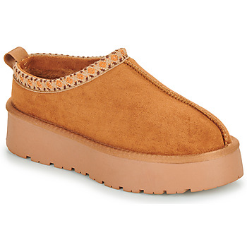 Schoenen Dames Leren slippers Xti   camel